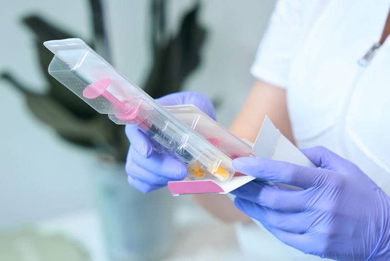 botox being held