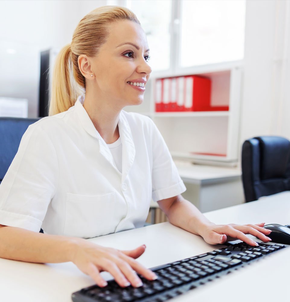 rda taking info of or patient geting get out faster