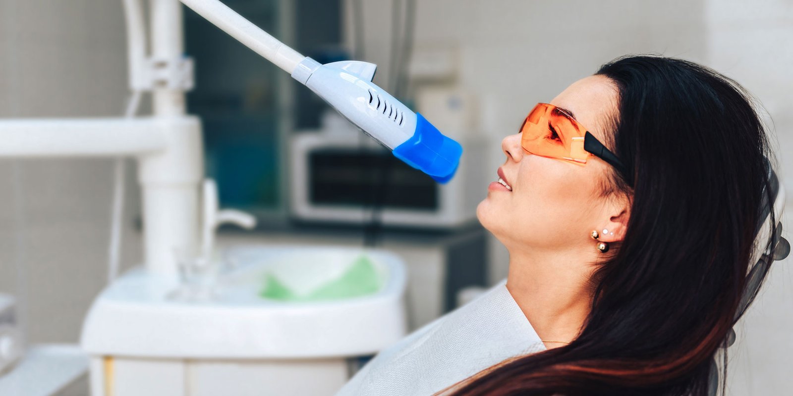 zoom whitening patient